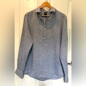 Hugo BOSS 100% Linen 5 button Tunic